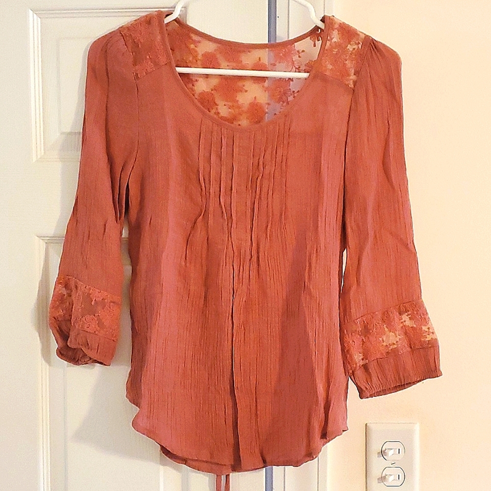 EM Mauve Blouse